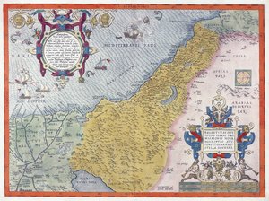 Map of Palestine, from Theatrvm Orbis Terrarvm, 1570